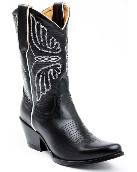 Image #1 - Idyllwind Women's Ace Western Boots - Medium Toe, Black, hi-res