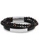 Image #1 - Montana Silversmiths Men's Copper Sky Layered Bracelet, Black, hi-res