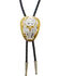 Image #1 - Western Express Men's German Silver Longhorn Bolo Tie, Silver, hi-res
