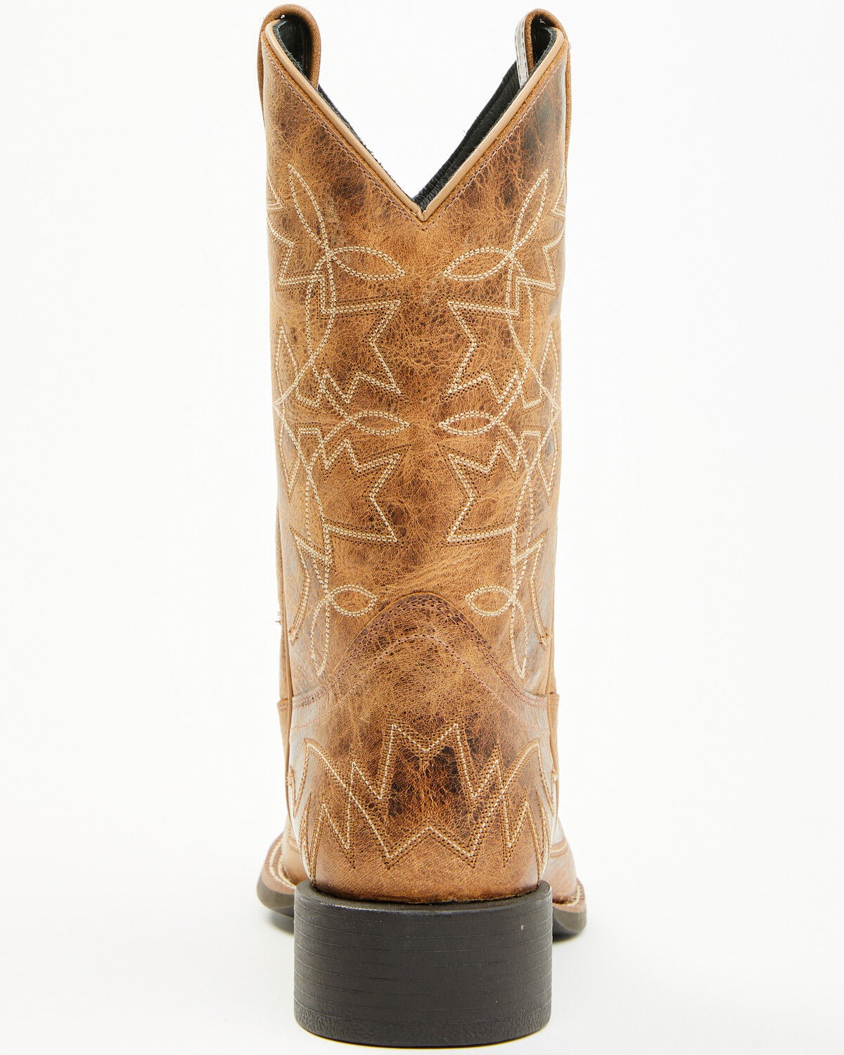 Image #5 - Cody James Ace&trade; Western Boots - Broad Square Toe, Brown, hi-res
