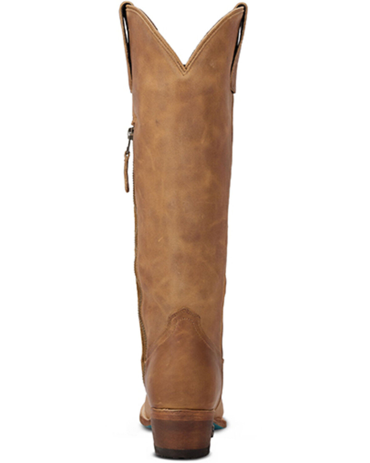 Image #5 - Lane Women's Plain Jane Tall Western Boots - Round Toe, Russett, hi-res