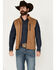 Image #1 - Cowboy Hardware Men's Speckle Knit Vest , Tan, hi-res
