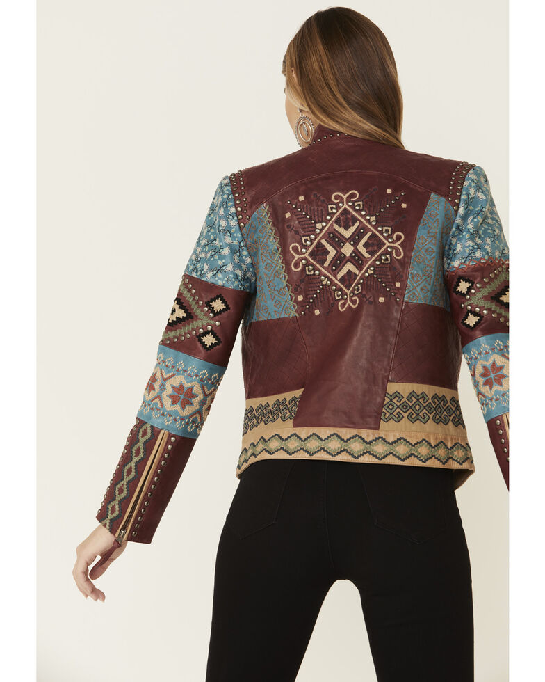 Double D Ranch Women S Dark Roughneck Red Blowout Jacket Country