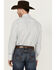 Image #4 - George Strait by Wrangler Men's Diamond Geo Print Long Sleeve Snap Stretch Western Shirt, White, hi-res