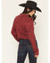 Image #4 - Idyllwind Women's Revive Fringe Long Sleeve Snap Crinkle Shirt, Cherry, hi-res