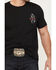 Image #3 - Howitzer Men's No Fear Short Sleeve Graphic T-Shirt, Black, hi-res