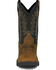 Image #3 - Justin Men's Taskmaker Pull-On Work Boots - Steel Toe, Black, hi-res