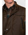 Image #5 - Outback Trading Co Men's Magnum Fleece Lined Oilskin Vest, Bronze, hi-res