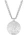 Montana Silversmiths Women's The Dutton Y Yellowstone Necklace, Silver, hi-res