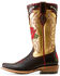 Image #2 - Ariat X Rodeo Quincy Women's Western Boots - Square Toe , Brown, hi-res