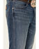 Wrangler Retro Men's Mustang Island Relaxed Bootcut Jeans , Blue, hi-res