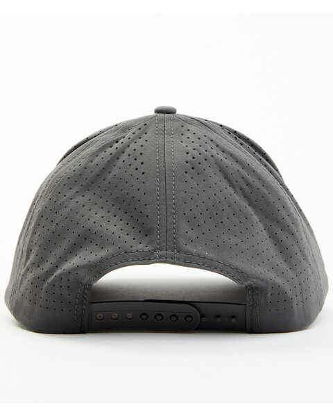 Image #3 - RANK 45® Men's Gray Shield Logo Ball Cap, Grey, hi-res