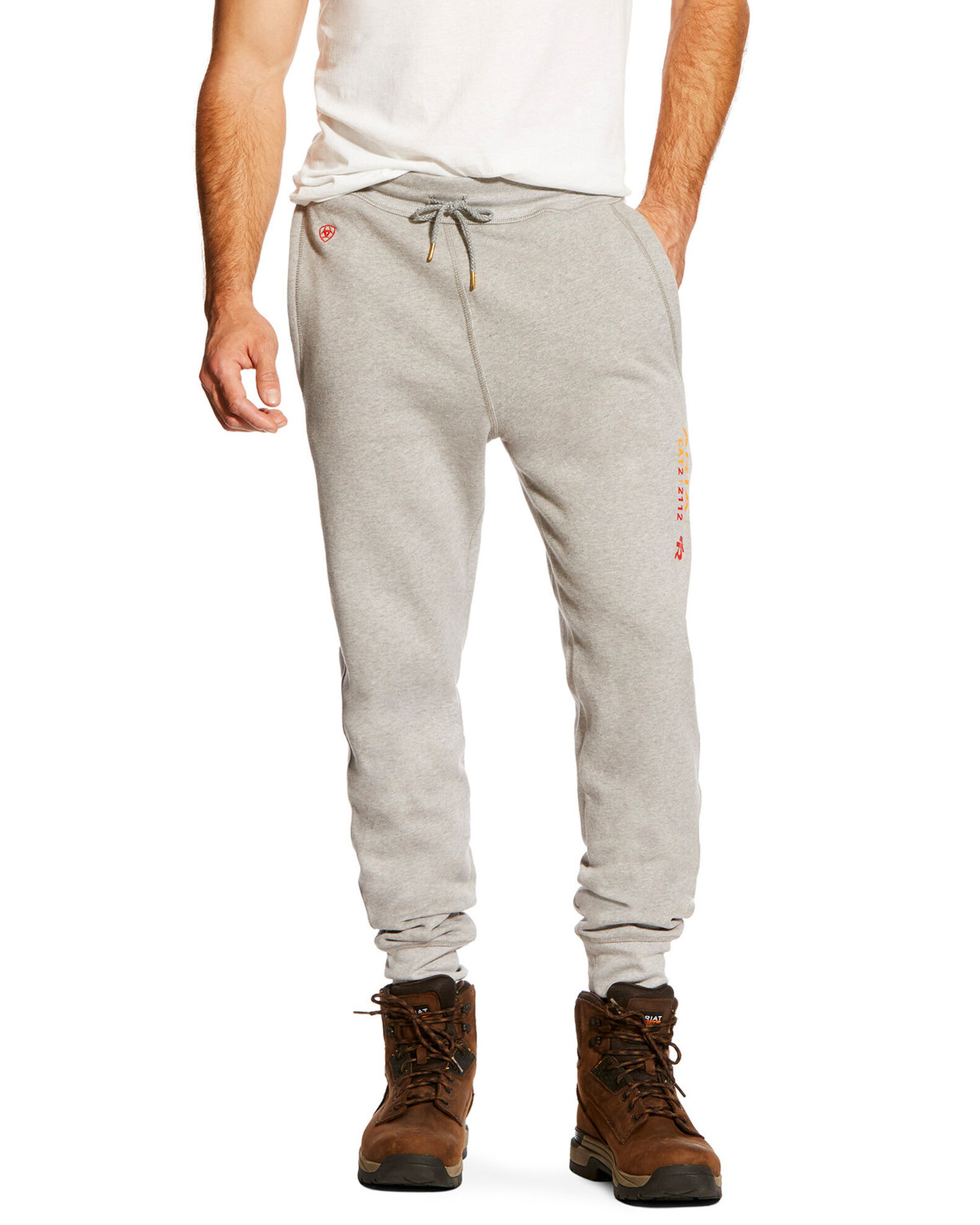 Sweatpants and boots men deals