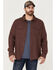 Image #1 - Brothers and Sons Men's Small Check Plaid Long Sleeve Button-Down Western Shirt, Red, hi-res