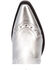 Image #6 - Dingo Women's Sweet Treat Metallic Western Boots - Snip Toe, Silver, hi-res