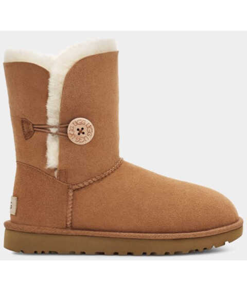 Image #2 - UGG Women's Bailey Button Boots, Chestnut, hi-res