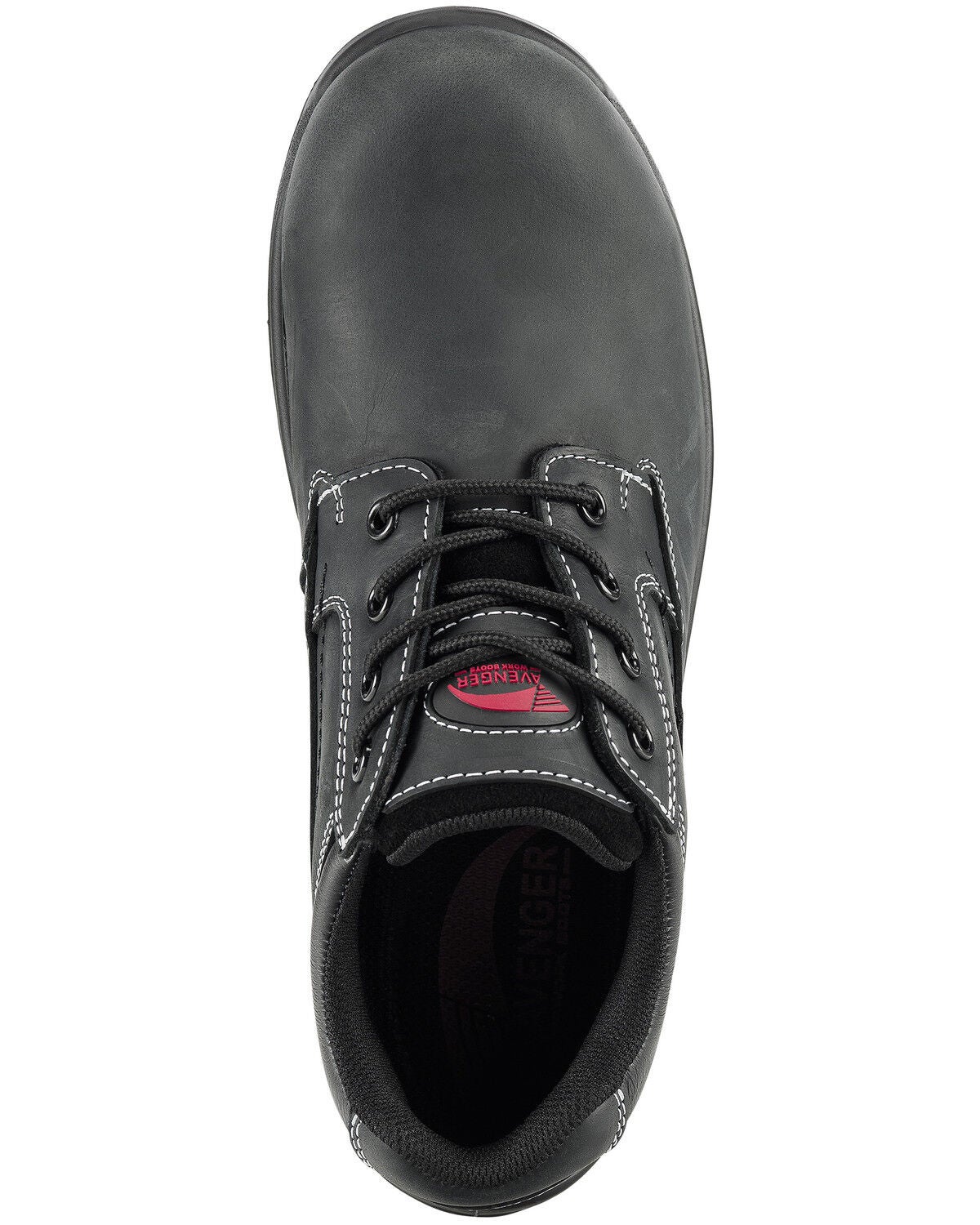 Image #6 - Avenger Men's Foreman Waterproof Work Shoes - Composite Toe, Black, hi-res