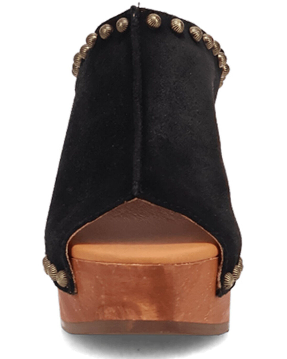 Image #4 - Dingo Women's Echo Wooden Sandals, Black, hi-res