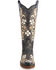 Circle G Women's Floral Embroidered Western Boots - Snip Toe, Black, hi-res