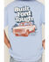 Image #3 - Merch Traffic Boys' Built Ford Tough Short Sleeve Graphic T-Shirt, Blue, hi-res