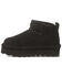 Image #3 - Bearpaw Girls' Retro Shorty Casual Boots, Black, hi-res