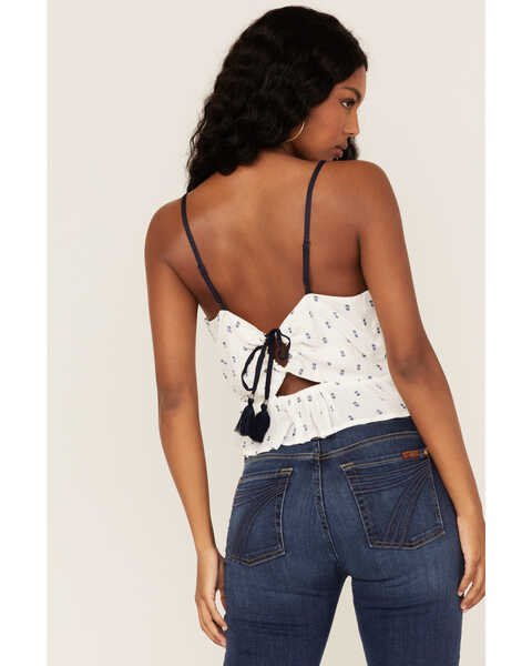 Image #4 - Band of the Free Women's Peplum Legacy Crop Top, White, hi-res