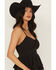 Image #2 - Originality Women's Emma Sleeveless Tie-Back Top, Black, hi-res