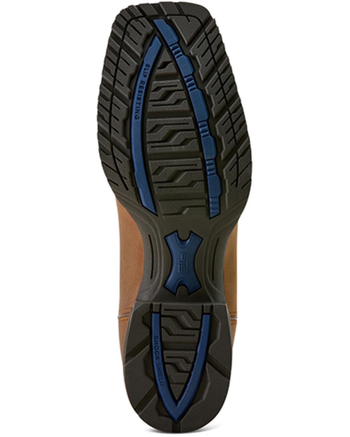 Image #5 - Ariat Men's Hybrid Ranchway Waterproof Performance Western Boots - Broad Square Toe, Brown, hi-res