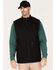 Image #1 - Hawx Men's Canvas Zip-Front Insulated Work Vest , Black, hi-res