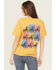 Image #1 - White Crow Women's Run Wild Short Sleeve Graphic Tee, Yellow, hi-res