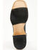 Image #7 - Tanner Mark Men's Exotic Caiman Western Boots - Round Toe, Black, hi-res