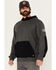 Image #1 - Hawx Men's Montrose Fleece Hooded Sweatshirt, Charcoal, hi-res