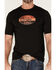 Image #3 - Kimes Ranch Men's American Standard Tech T-Shirt, Black, hi-res