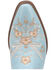 Image #6 - Laredo Women's Wildflower Mules - Snip Toe, Blue, hi-res