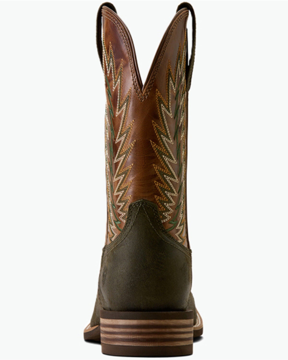 Image #3 - Ariat Men's Driggs Performance Western Boots - Broad Square Toe, Green, hi-res
