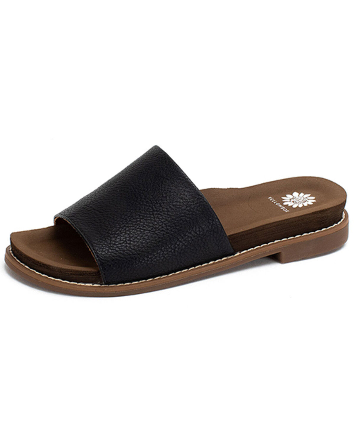 Image #1 - Yellow Box Women's Kalo Slide Sandals, Black, hi-res