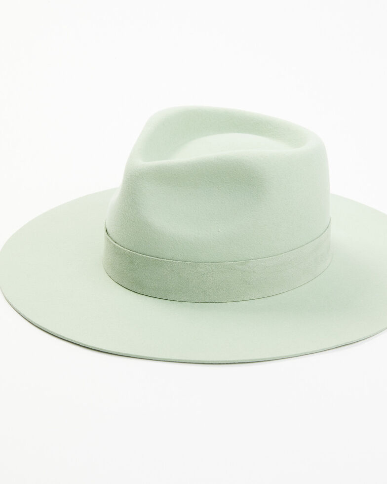 Lack of Color Women's Mirage Western Wool Hat, Sage, hi-res