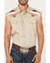 Image #3 - Cody James Men's Thunderbird Legends Cutoff Snap Western Shirt, Tan, hi-res