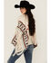 Image #5 - Idyllwind Women's Flyaway Southwestern Print Fringe Button-Down Poncho, Ivory, hi-res