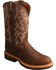 Twisted X Men's Lite Western Work Boots - Alloy Toe, Taupe, hi-res