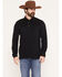 Image #1 - Kimes Ranch Men's Rockaway Solid Long Sleeve Polo Shirt, Black, hi-res
