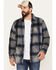 Image #1 - Flag & Anthem Men's Atoka Sherpa Plaid Print Shirt Jacket, , hi-res
