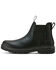 Image #2 - Ariat Men's Turbo Chelsea Waterproof Work Boots - Soft Toe, Black, hi-res