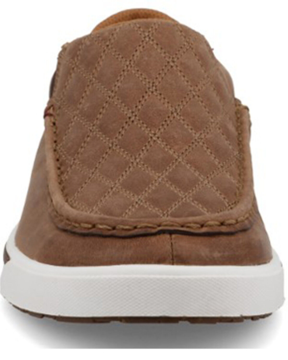 Image #4 - Twisted X Women's Slip-On Shoes - Moc Toe, Brown, hi-res