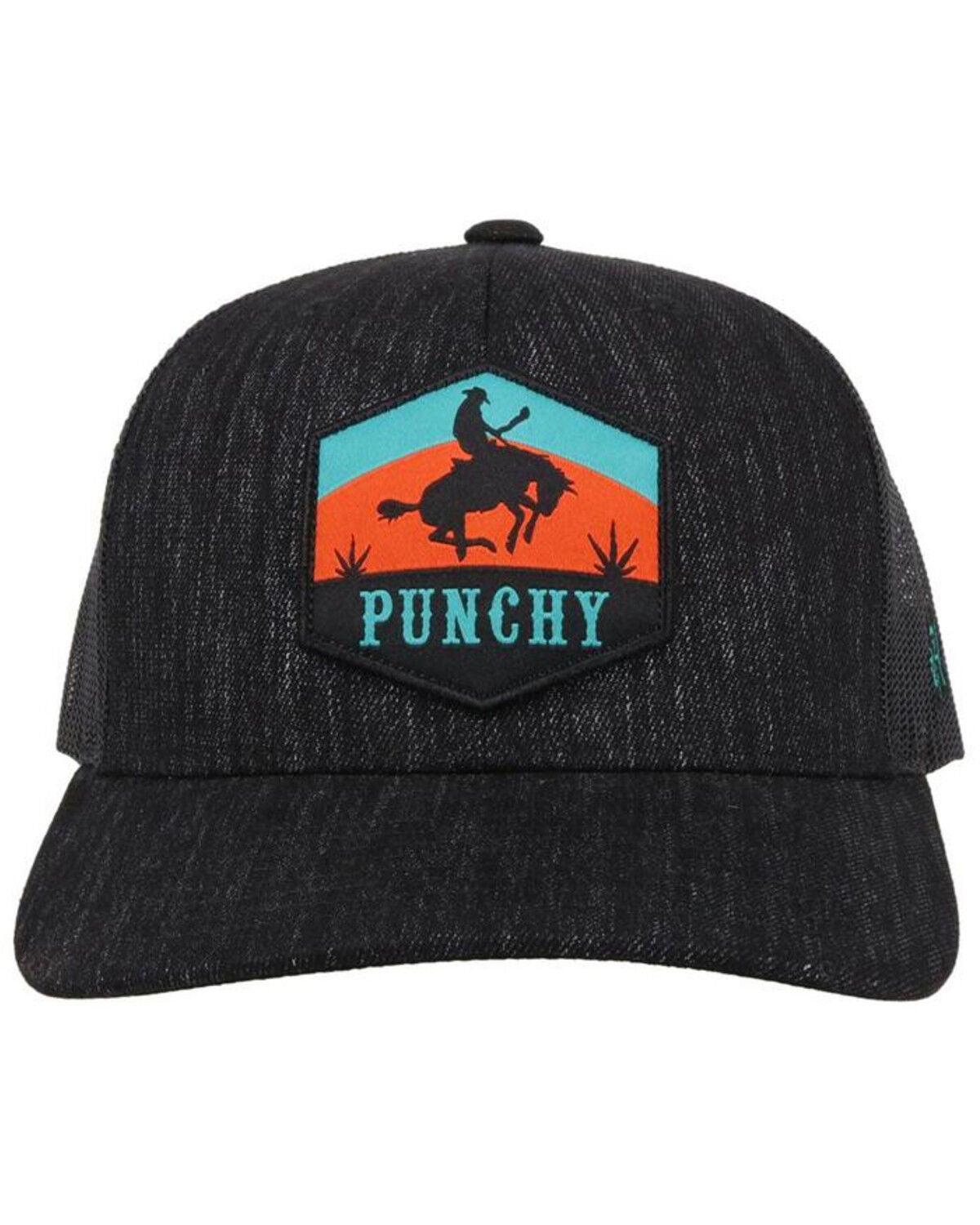 HOOey Men's Black Punchy Patch Logo 