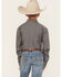 Image #4 - Cinch Boys' Geo Print Long Sleeve Button-Down Western Shirt, Grey, hi-res