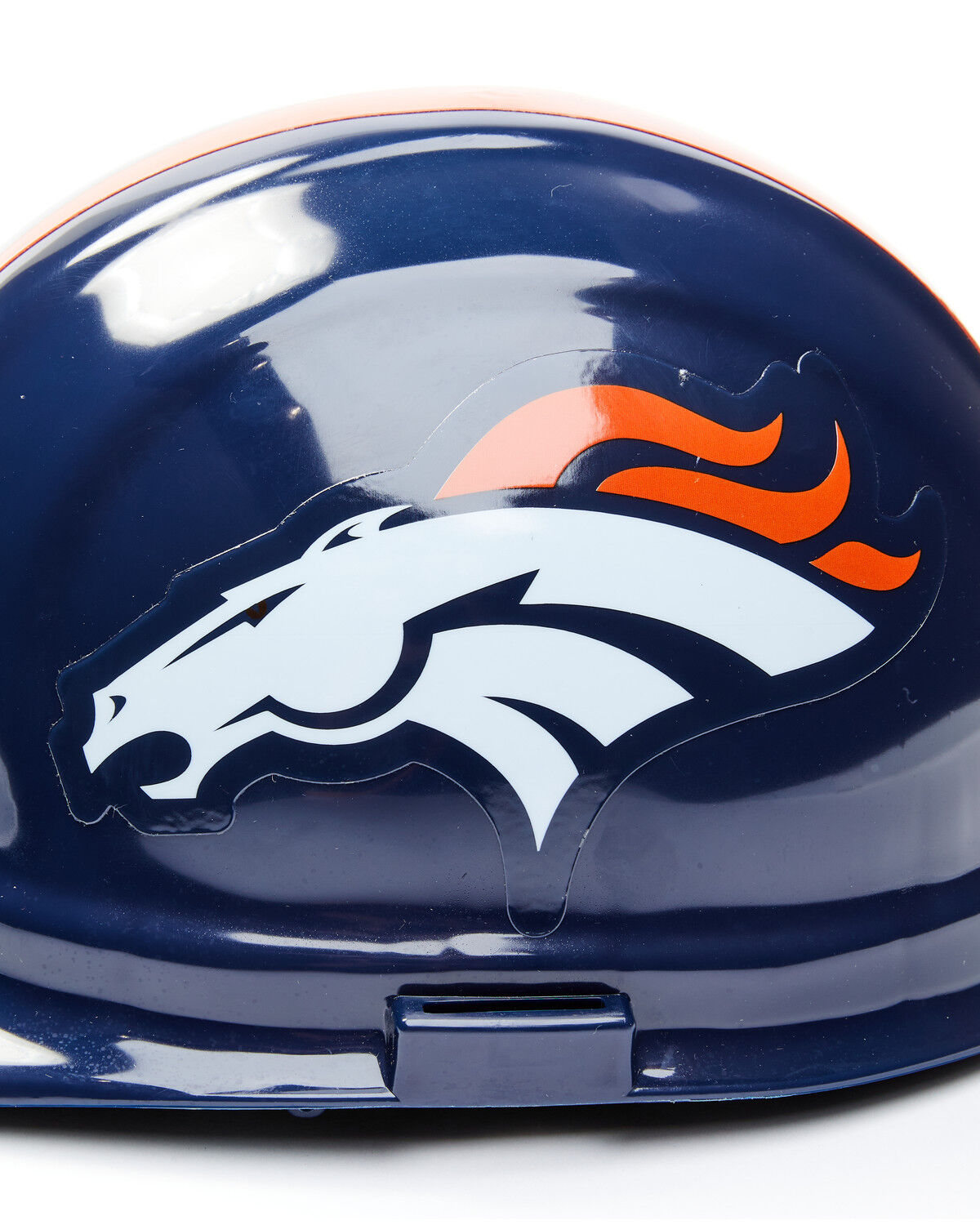 Image #2 - Airgas Safety Products Men's Wincraft Denver Broncos Logo Hardhat, Navy, hi-res