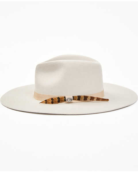 Image #3 - Cody James 9 Band 3X Felt Western Fashion Hat , Silver Belly, hi-res