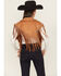 Image #4 - Saints & Hearts Women's Faux Suede Studded Cape, Brown, hi-res