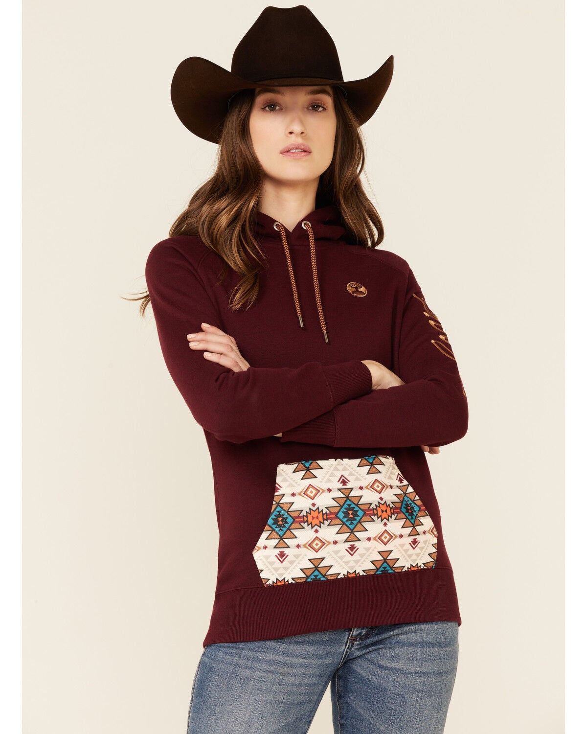 maroon pullover hoodie